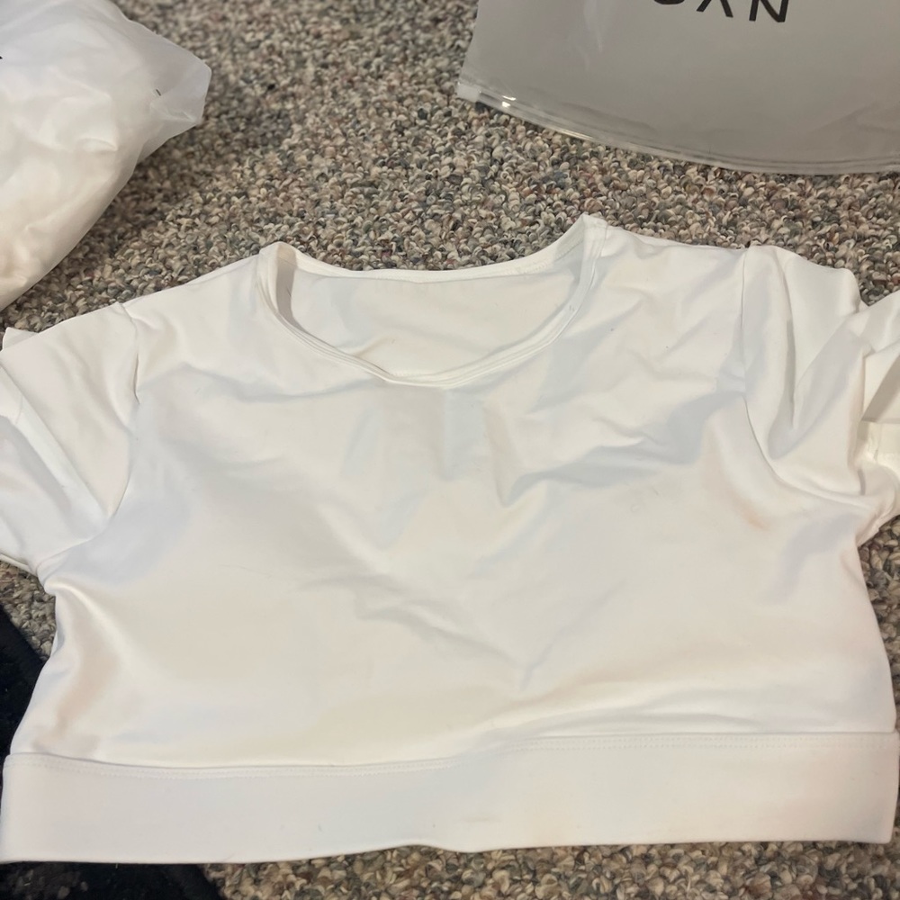 Nvgtn cropped backless top